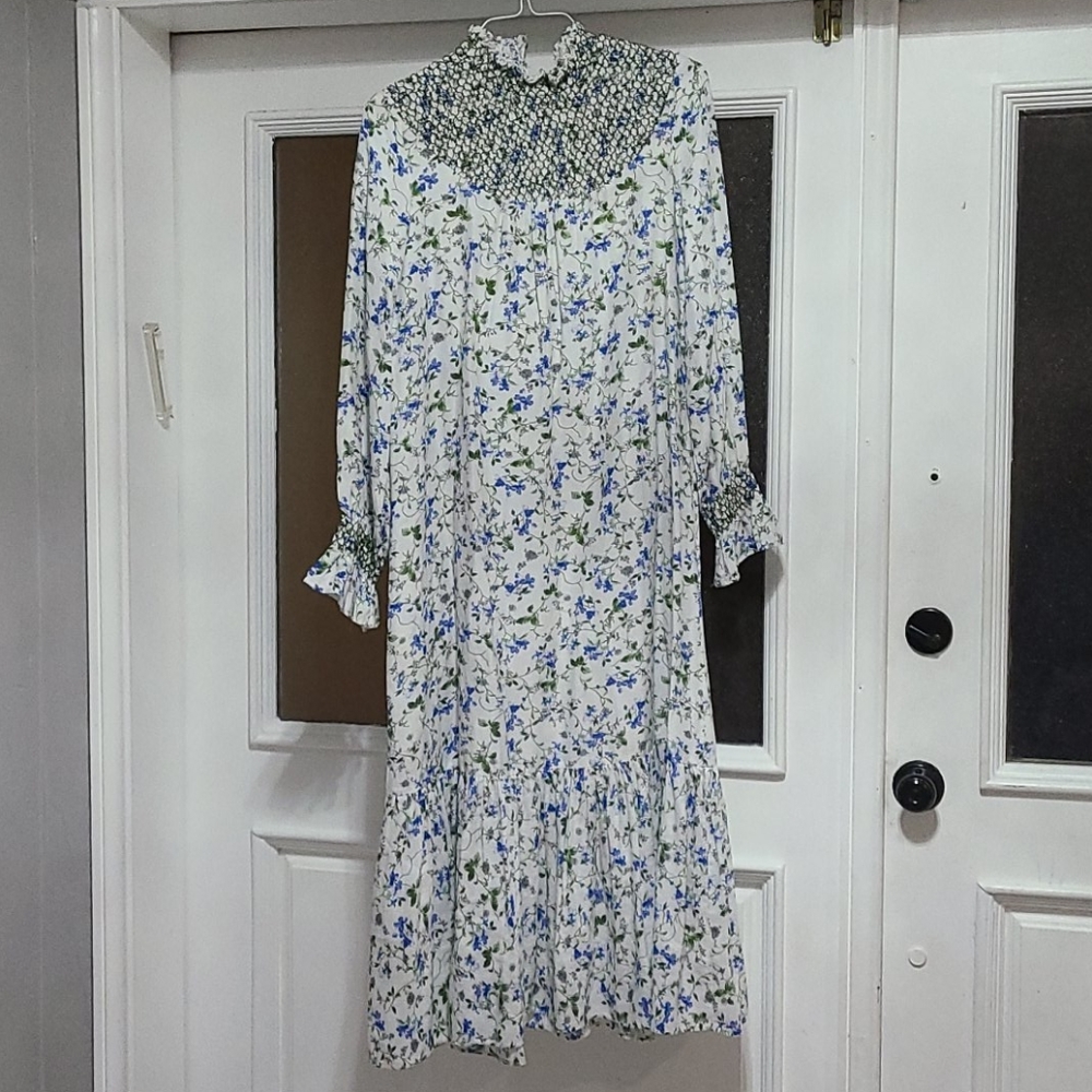 Zara floral dress